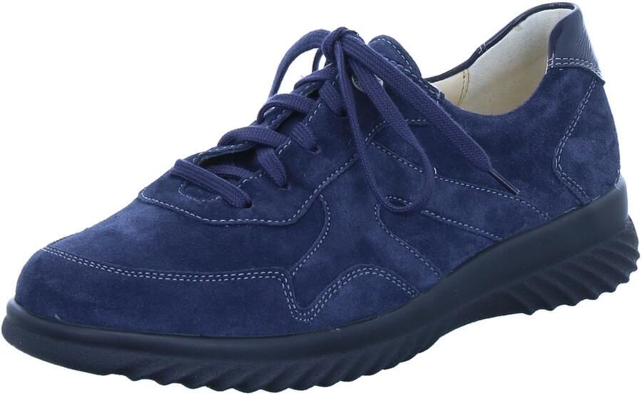 Ganter 204522-3200 dames sneakers blauw