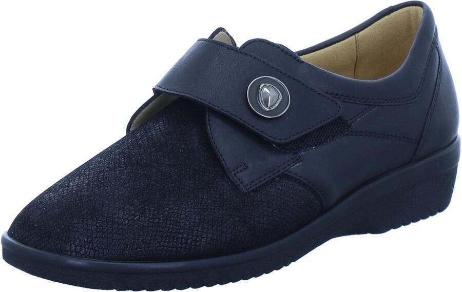 Ganter 204709-0100 dames veterschoenen zwart