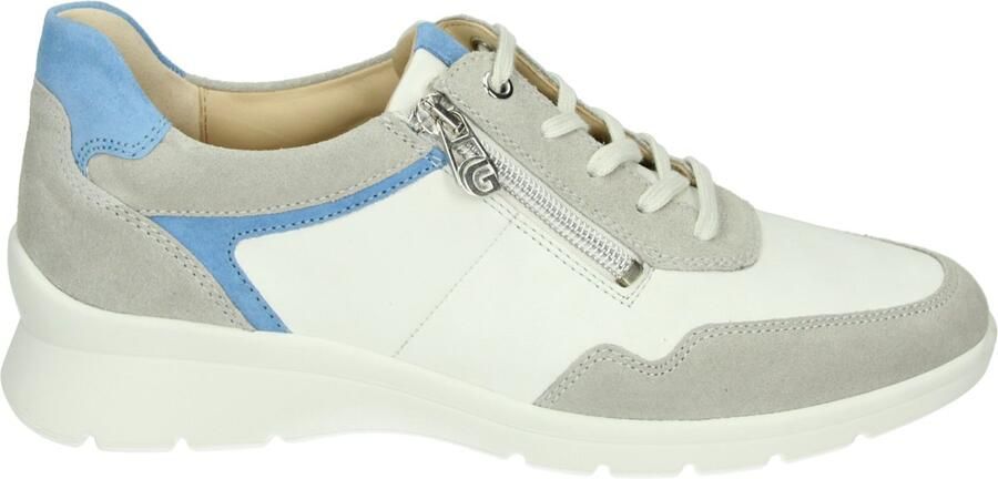 Ganter 205221 FARA Lage sneakers Dames sneakers Wit beige
