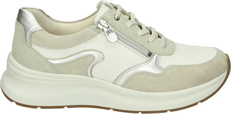 Ganter 205417 KIM Lage sneakers Dames sneakers Wit beige