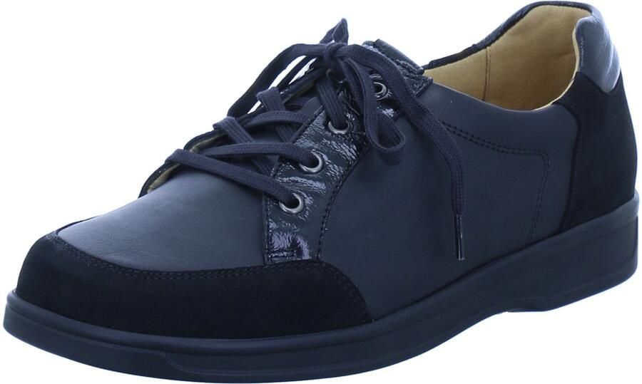 Ganter 205756-0100 dames veterschoenen zwart