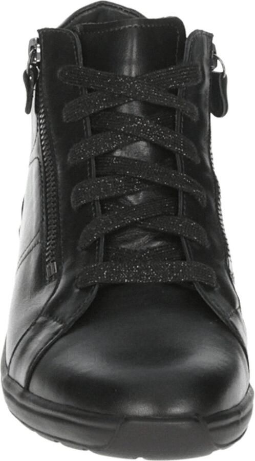 Ganter 208081~~~~~~~~~~~~~~~~~~~~~~~~ Hoge sneakersVeterlaarzenDames veterschoenenDames sneakersHalf-hoge schoenen Zwart - Foto 3