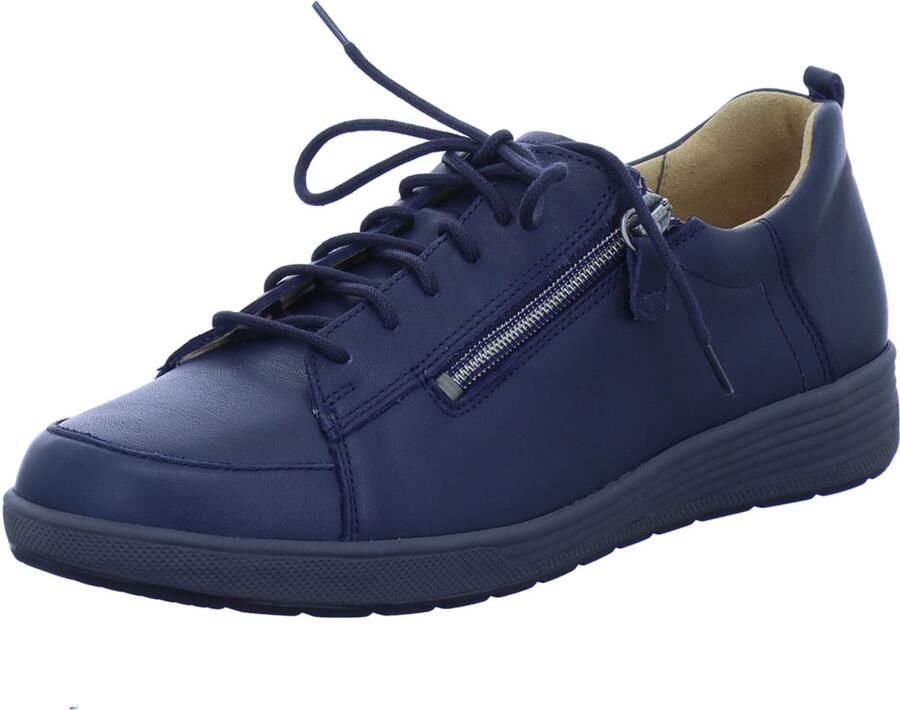 Ganter 208187-3000 dames veterschoenen blauw