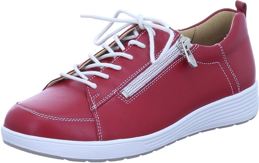 Ganter 208187-4000 dames sneakers rood