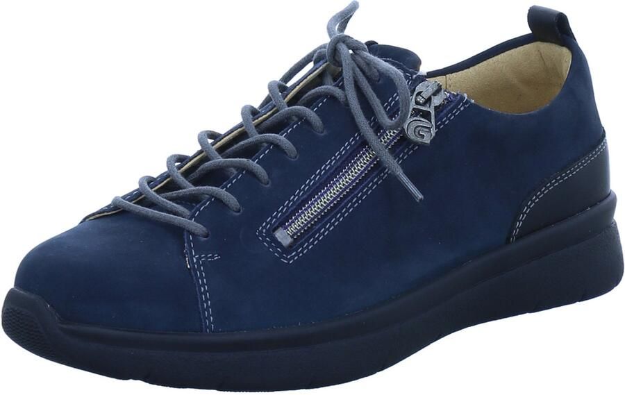 Ganter 209212-3101 dames sneakers blauw