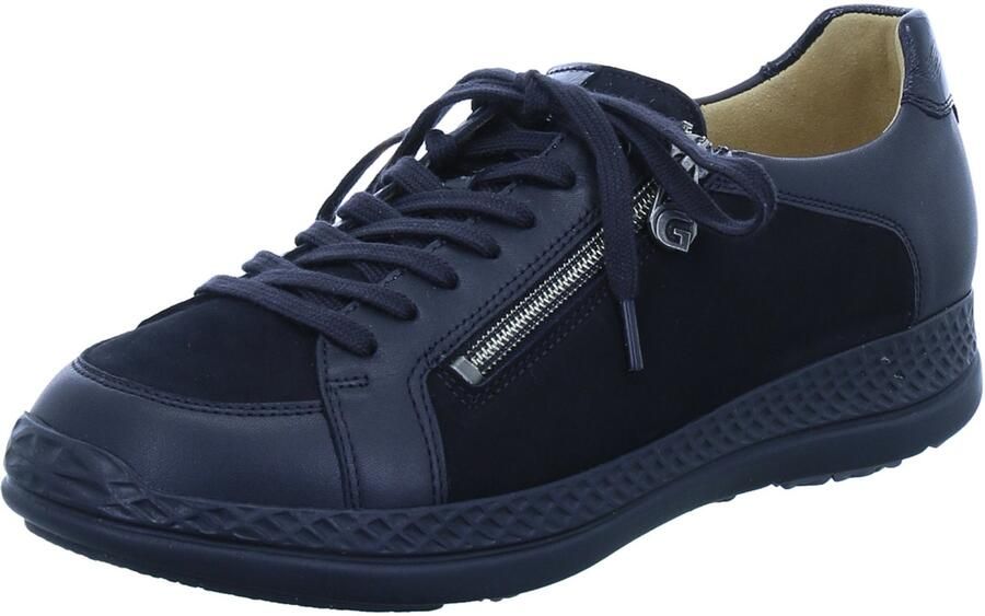Ganter 209900-0100 dames sneakers zwart