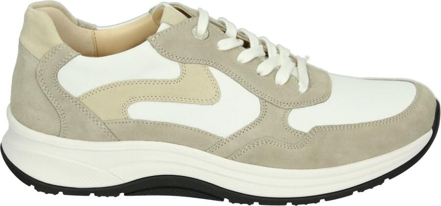 Ganter 251930 HIGH FLYER Lage sneakersVrije tijdsschoenenHeren sneakers Wit beige