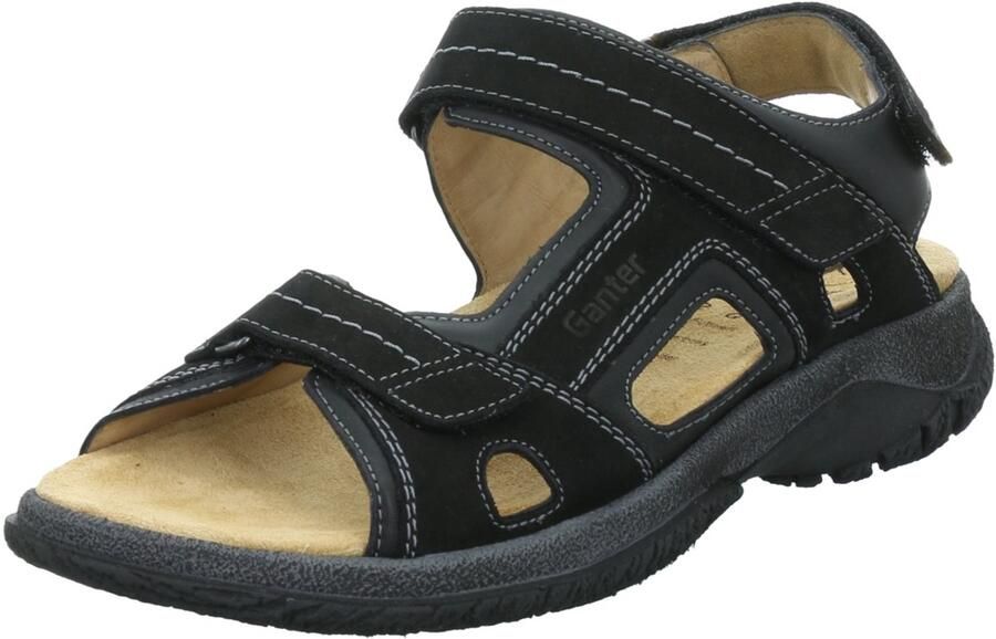 Ganter 257128~~~~~~~~~~~~~~~~~~~~~~~~ Heren sandalen Zwart - Foto 3