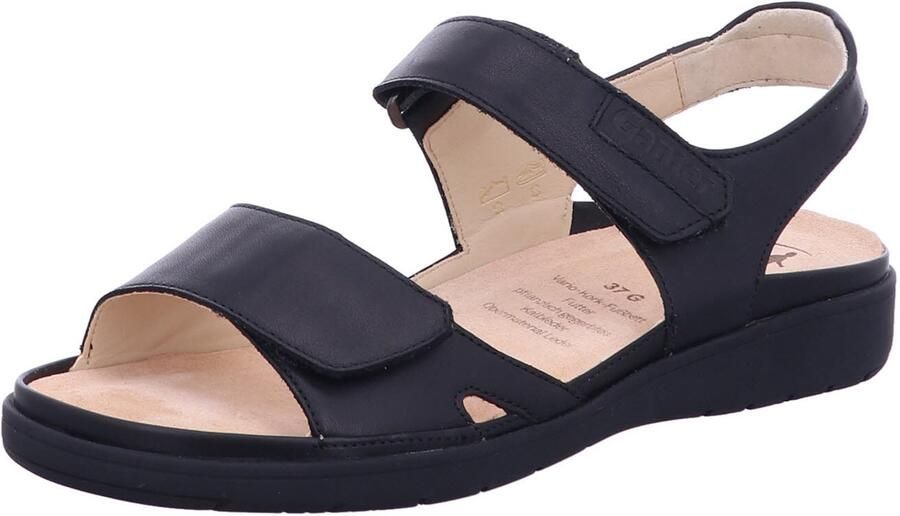 Ganter 920012101000 dames sandalen zwart