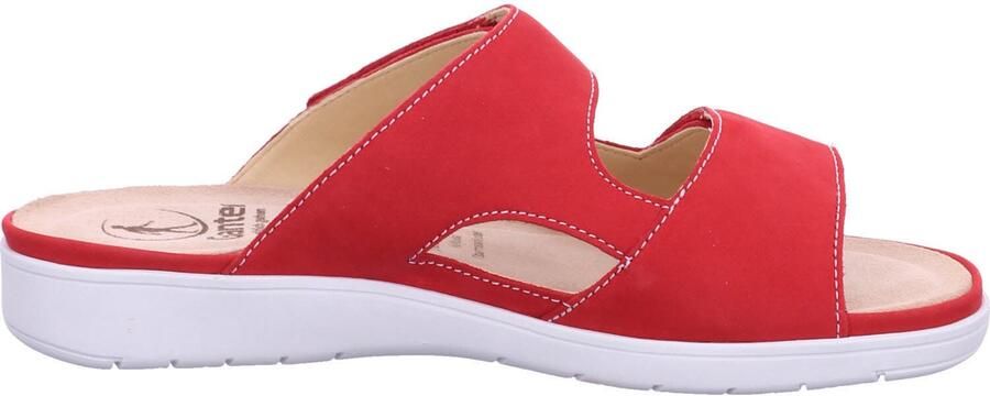 Ganter 9200158 4000 dames slippers rood