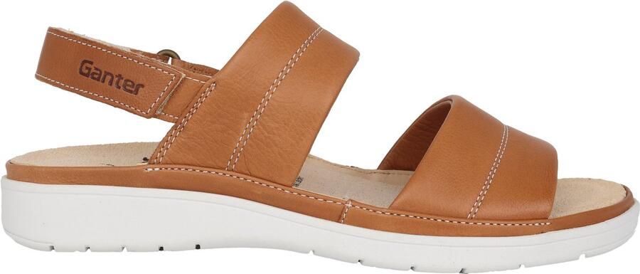 Ganter Bruine Damessandalen Kleine pasvorm