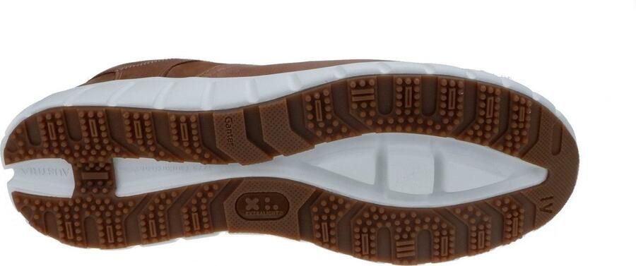 Ganter Wide Fit Leren Sneaker Bruin - Foto 5