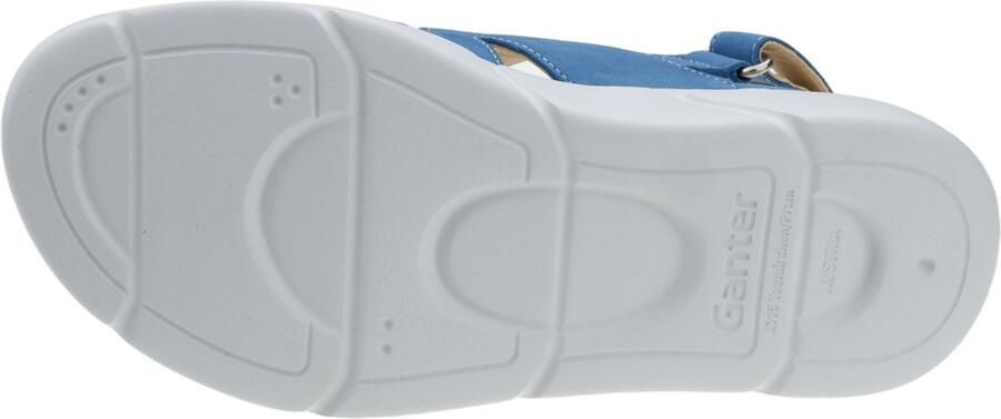 Ganter Blauwe Wide Fit Sandaal Hera - Foto 4