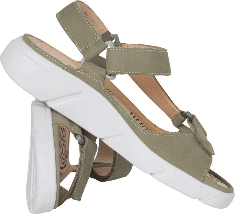 Ganter Wijde Pasvorm Groene Sandaal Halina - Foto 3