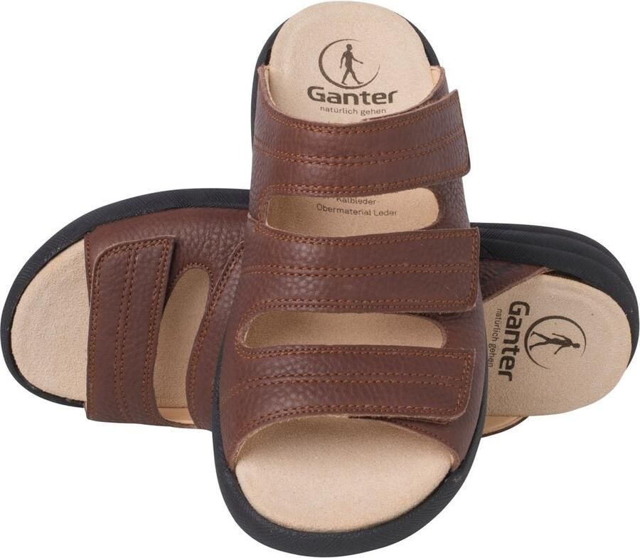 Ganter Drievoudige Band Bruine Sandalen - Foto 2