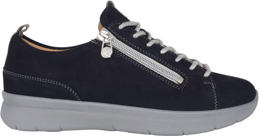 Ganter Wijde Pasvorm Blauwe Sneaker voor Vrouwen