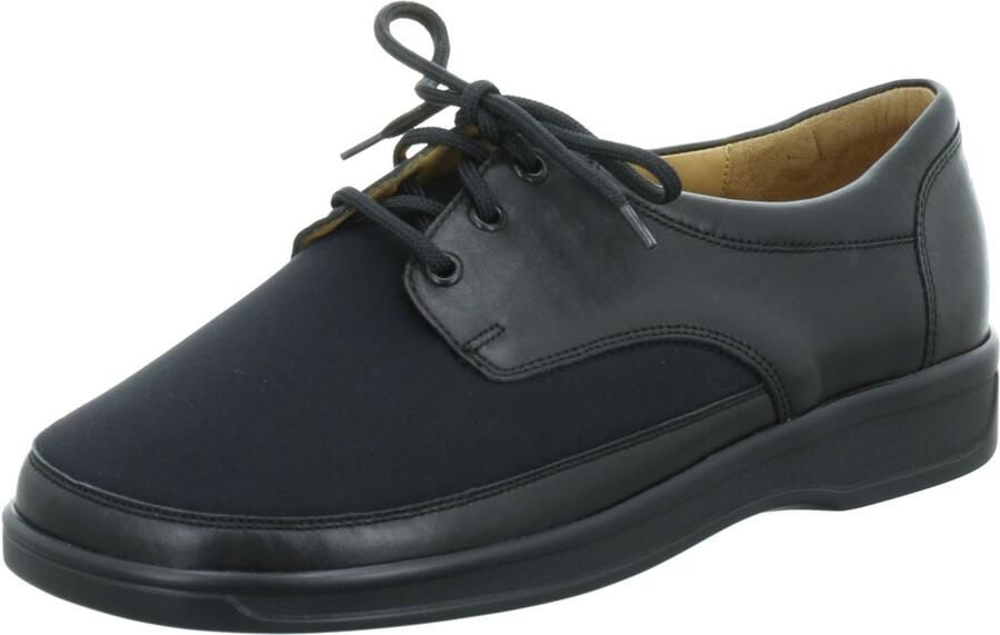 Ganter 205721-0100 dames veterschoenen zwart
