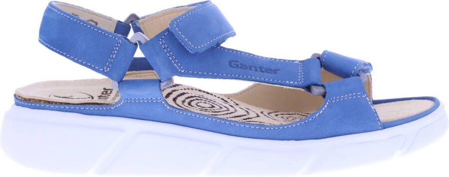 Ganter Halina dames sandaal blauw