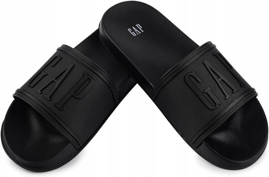 Gap Heren Slippers Zwart Sportief & Casual