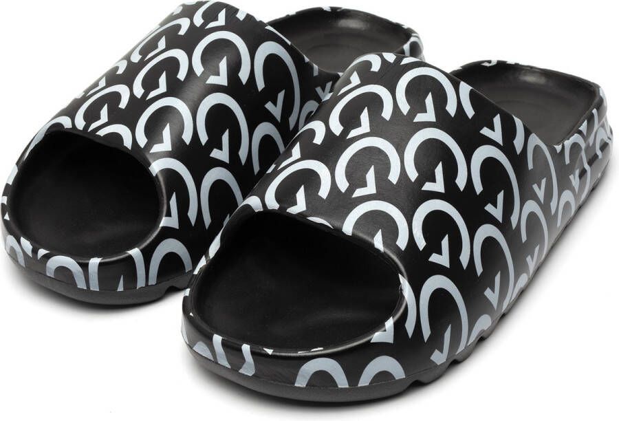 Gareth & Lucas The Seventy-Four Slippers Badslippers en EVA Badslippers Zwart