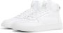 GAR T PROJECT Legacy Mid Wit Leer Sneaker GP2371 - Thumbnail 1