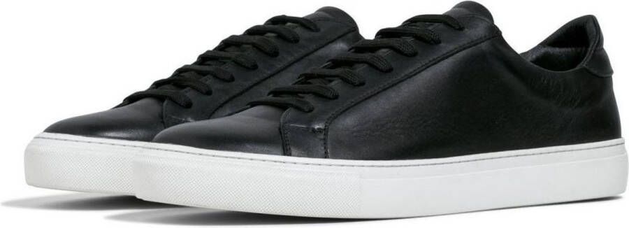 GARMENT PROJECT Type Black Leather Heren Sneaker GP1772