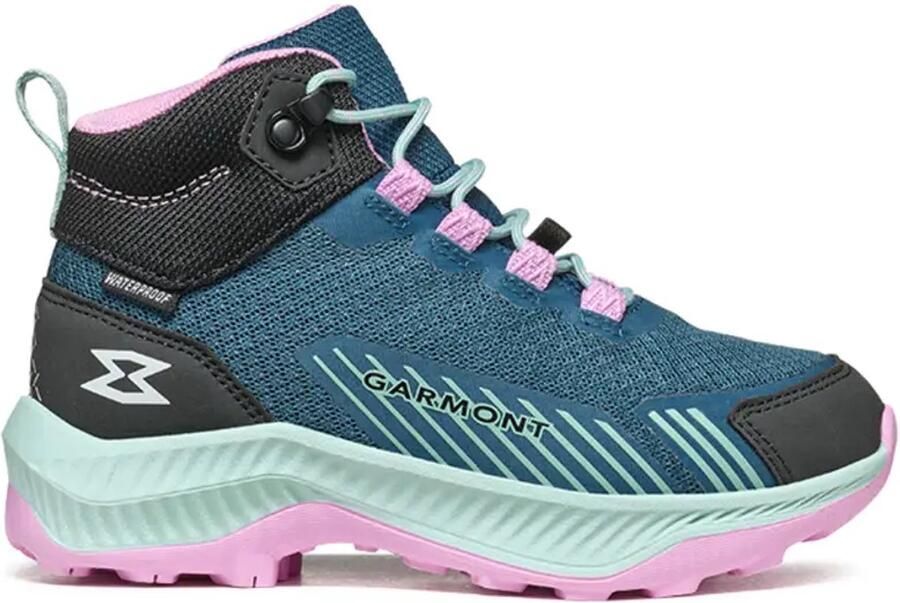 Garmont Kid's 9.81 Pulse Mid WP Wandelschoenen blauw - Foto 2