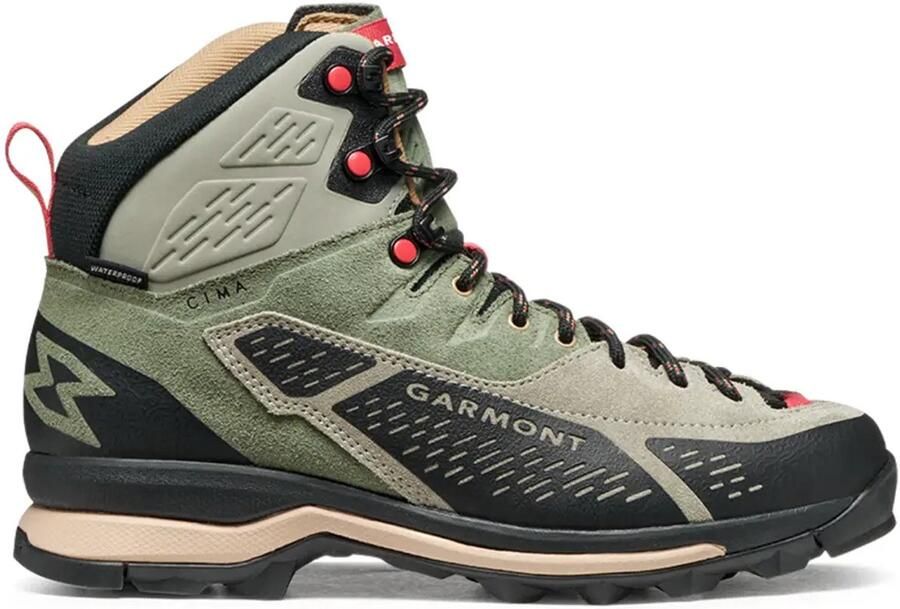 Garmont 's Cima WP Wandelschoenen olijfgroen