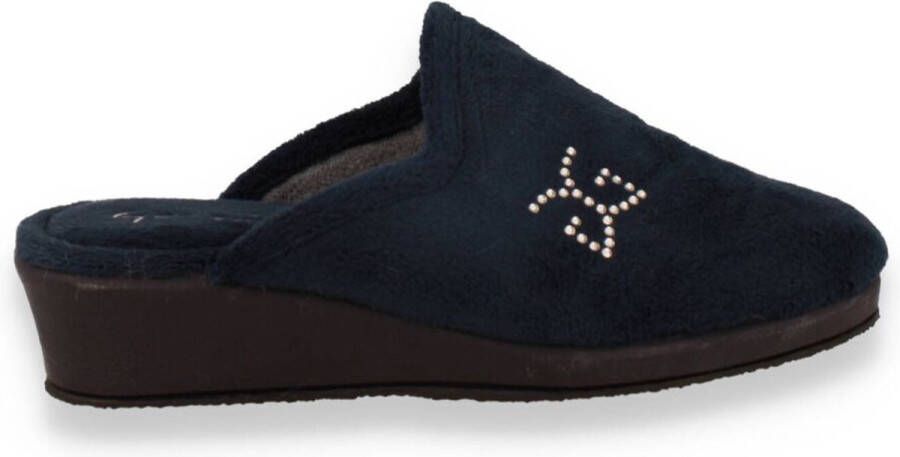 Garzon Dames Pantoffel Blauw