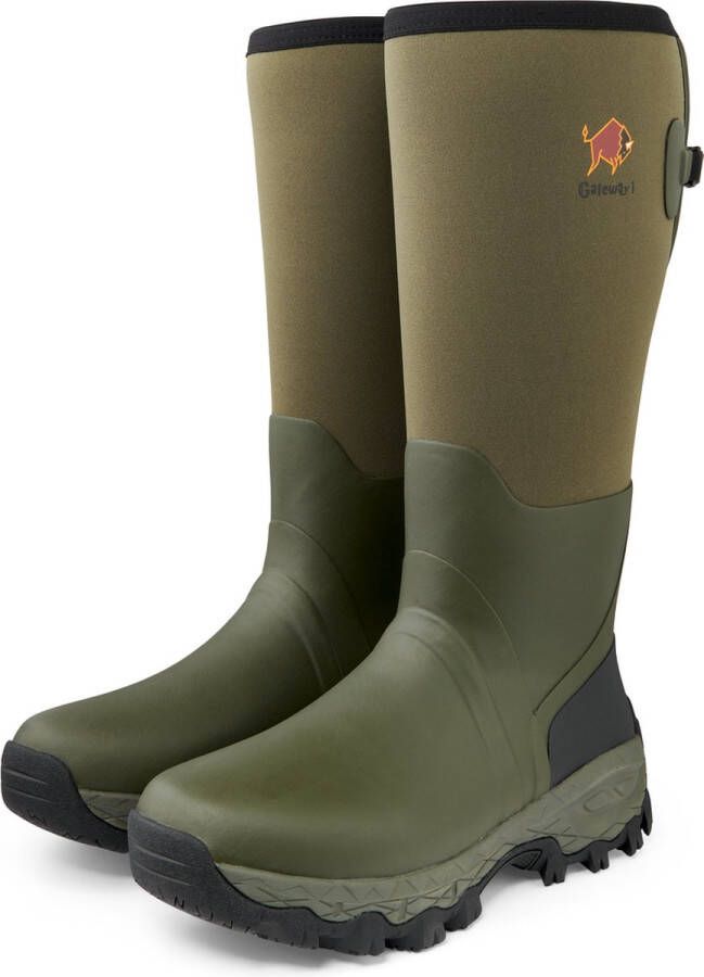 Gateway1 Woodwalker 18 4mm Outdoorlaarzen Khaki Green