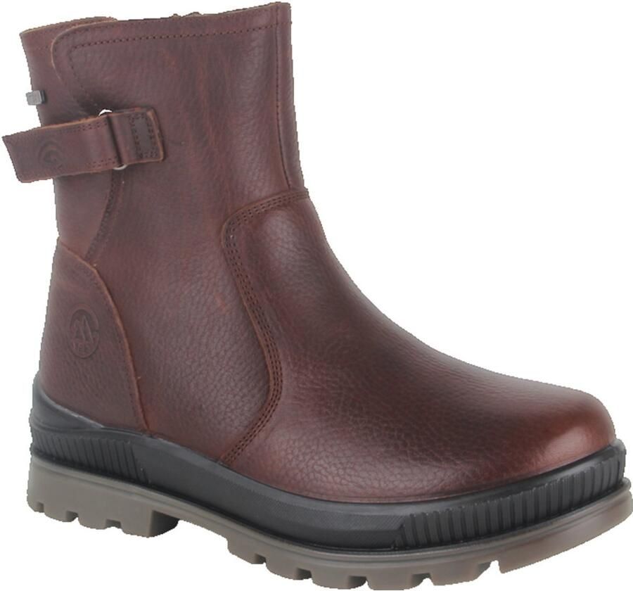 GComfort P-1213B BROWN YAK PULLUP dames enkellaarzen sportief bruin