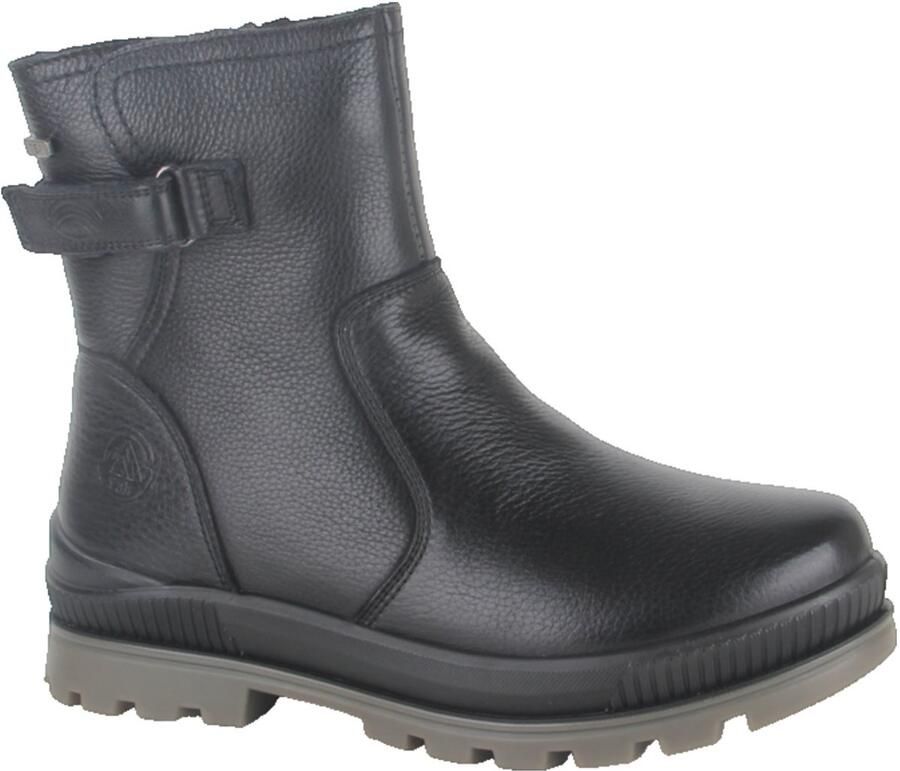 GComfort P-1213S BLACK YAK SOFTNAPPA dames enkellaarzen sportief zwart