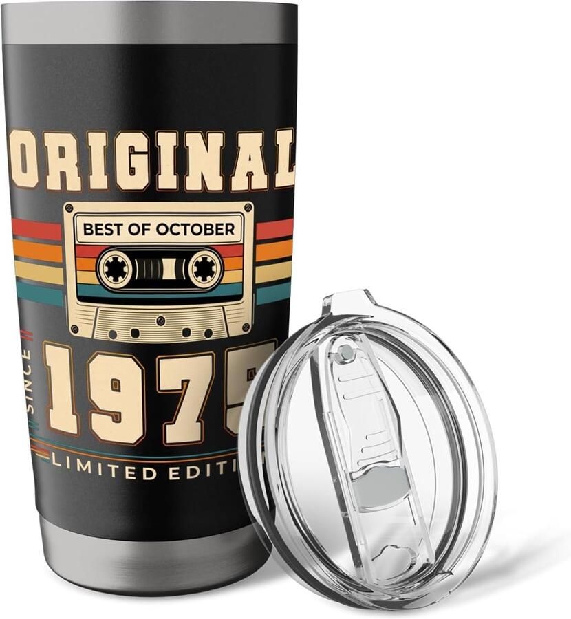 Geburtstagsgeschenk voor Man 1975 Vintage Cassette