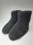 Geen merknaam Schapenwollen sloffen zwart warm wol sloffen sloffen sheep wool shuffle woolen slippers schoen pantoffels warmers slof - Thumbnail 1