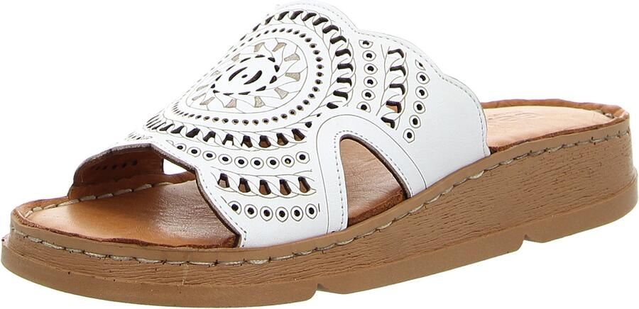 Gemini 361210-02 001 dames slippers wit