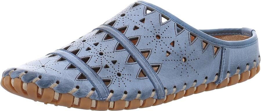 Gemini dames slippers blauw