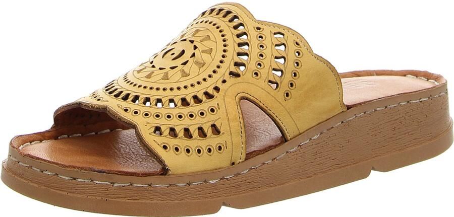 Gemini dames slippers geel