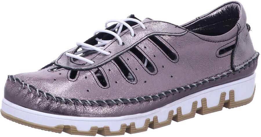 Gemini dames veterschoenen grijs