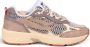 Genesis Footwear Women's G-Eco'99 Metallic Serial Sneakers beige - Thumbnail 2
