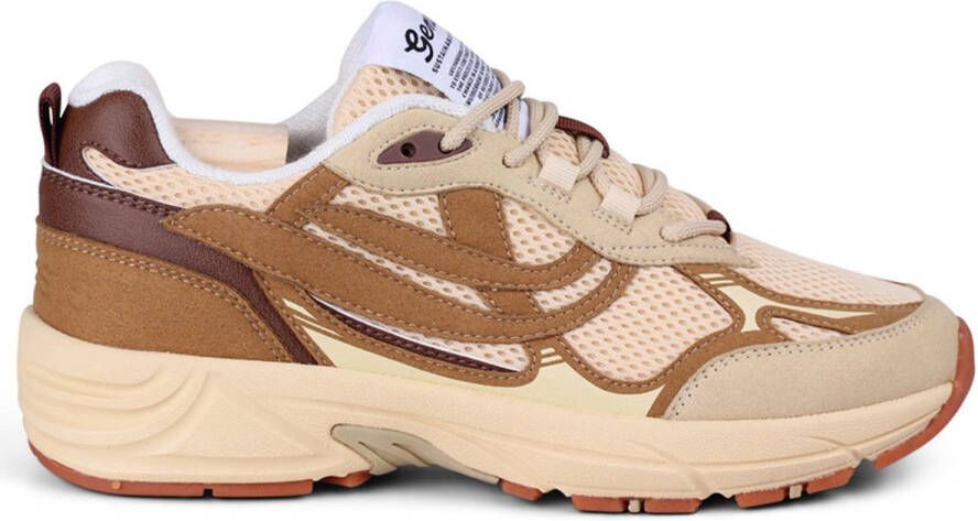 Genesis Footwear G-Eco`99 with Brown Sneakers beige bruin