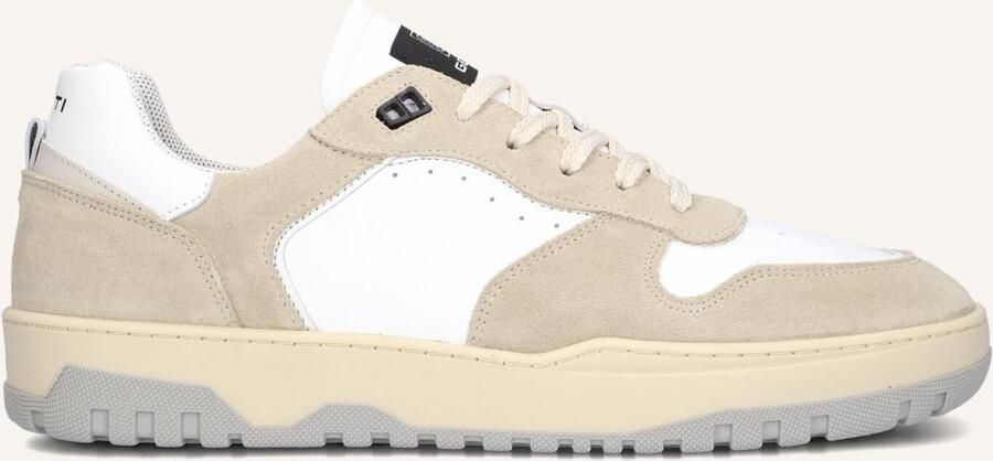 GENTI Lage Sneakers Heren Fury Maat: 44 Materiaal: Suède Kleur: Beige