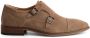 Gents Heren schoenen Gesp schoenen Nette schoenen Leer Bruin - Thumbnail 3