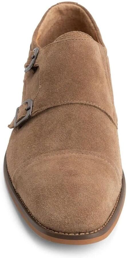 Gents Heren schoenen Gesp schoenen Nette schoenen Leer Bruin