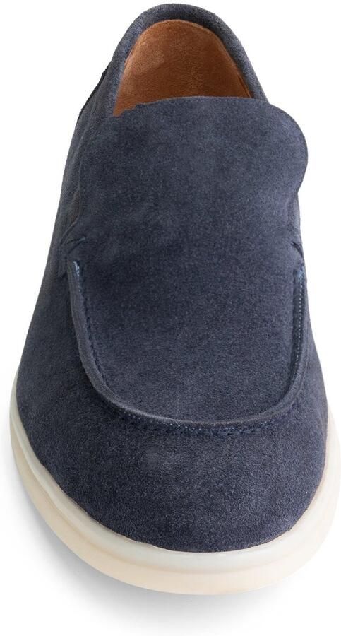 Gents Heren schoenen Loafers Nette schoenen Suède Blauw - Foto 2