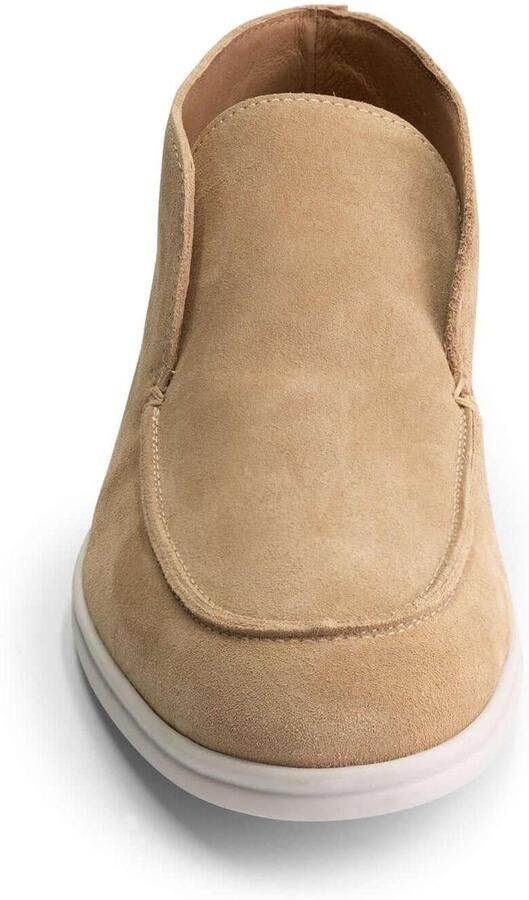 Gents Heren schoenen Loafers Nette schoenen Suède Bruin