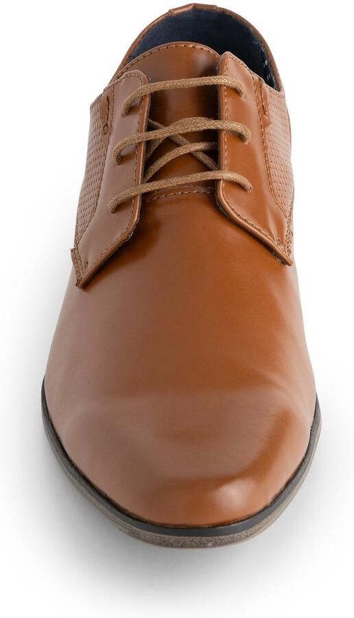 Gents Heren schoenen Veterschoenen Nette schoenen Leer Zwart - Foto 2