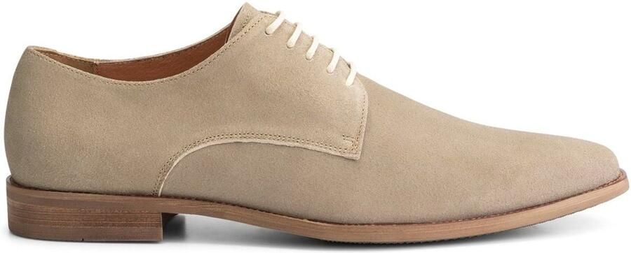 Gents Heren schoenen Veterschoenen Nette schoenen Suède Zand