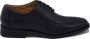 Gents | Leren Heren Schoenen | Nette Schoenen Heren | Nette Veterschoen zwart - Thumbnail 1