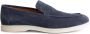 Gents Heren schoenen Loafers Nette schoenen Suède Blauw - Thumbnail 2