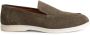 Gents Heren schoenen Loafers Nette schoenen Suède Groen - Thumbnail 1